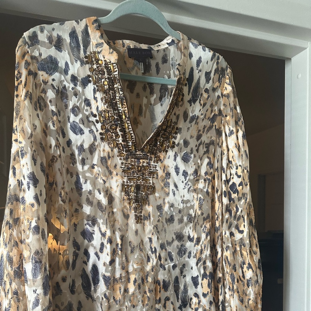Hale Bob silk blouse